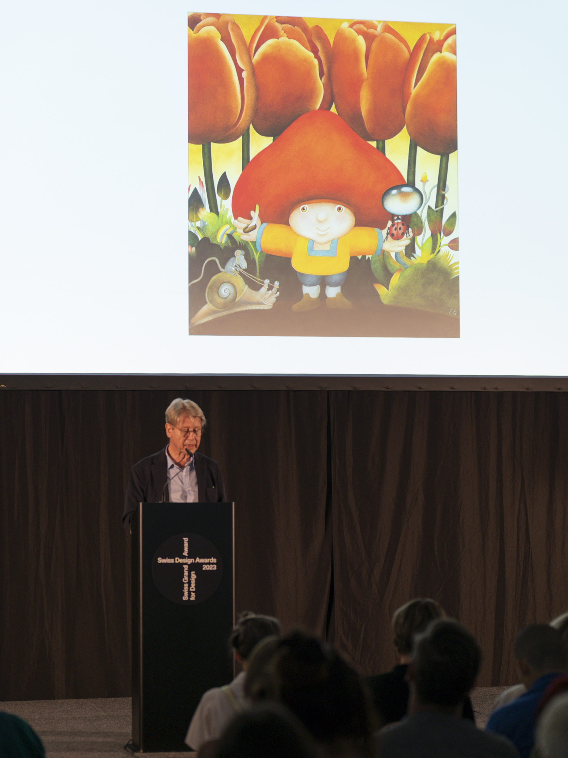 Jacques Poget, illustration by Etienne Delessert